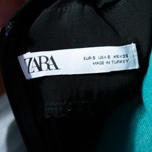 Zara 100% Viscose Black Sleeveless and Backless Halter Top Midi Dress womens S - Picture 12 of 13